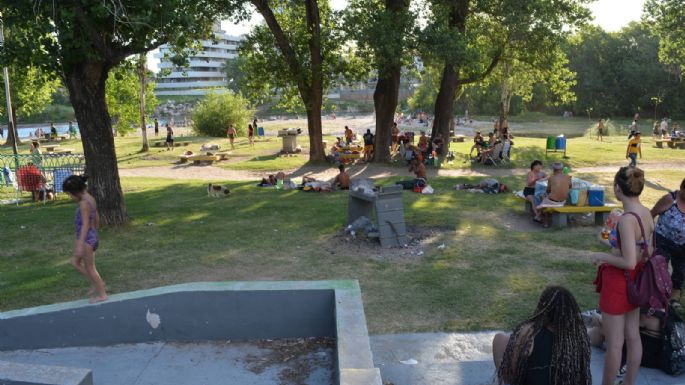 Los villamarienses coparon la costanera