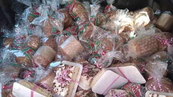 Capavim donó más de mil panes dulces