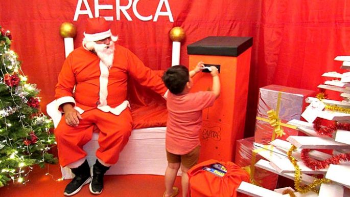 Navidad Mágica: más de mil niños le dejaron su carta a Papá Noel