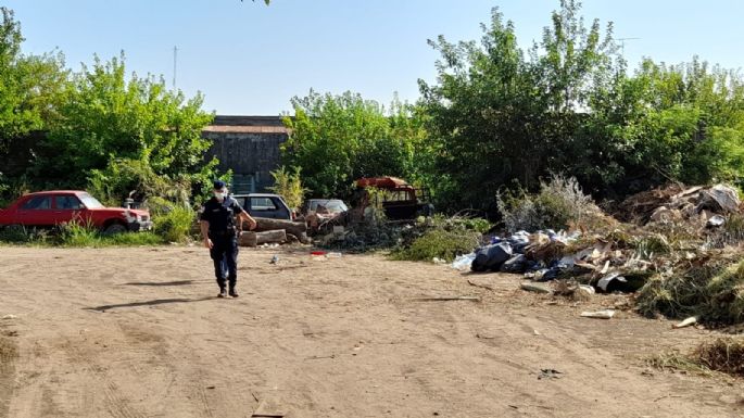 ANTICIPO - Encontraron restos humanos en el Corralón de Villa Nueva