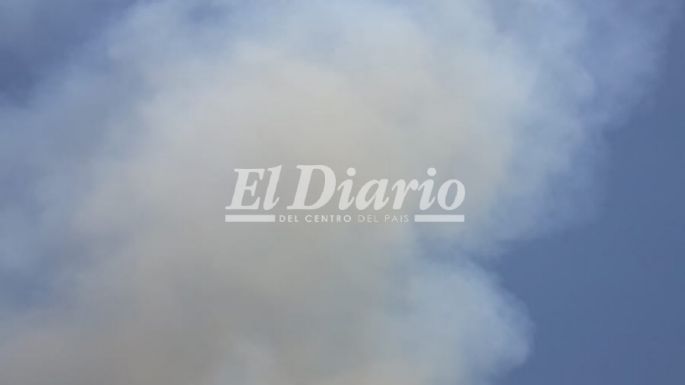 AHORA - Incendio en un campo detrás de las 400 Viviendas