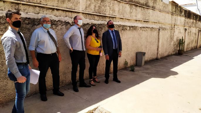 El fiscal inspeccionó la casa donde vivía Emiliano