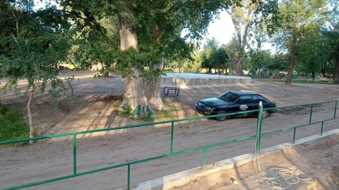 Erigen un escenario panorámico