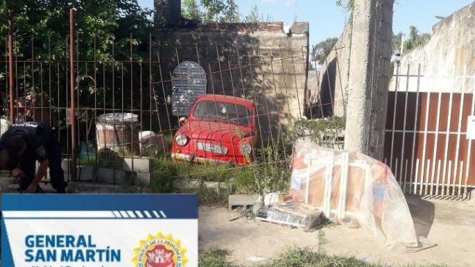 Tres hombres aprehendidos tras violentar el portón de una casa