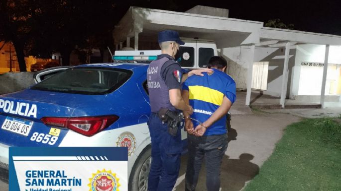 Lo engancharon tras robar una aspiradora y elementos de parrilla de una casa