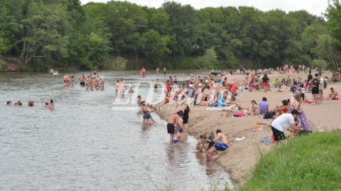 Los villamarienses coparon el río este feriado