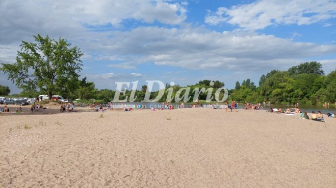Los villamarienses coparon el río este feriado