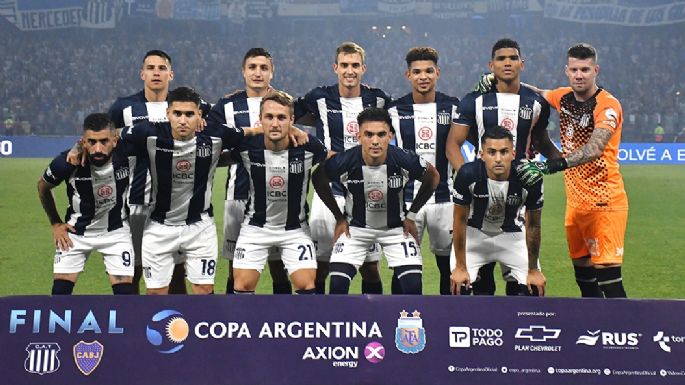 Talleres y Boca están jugando la final de la Copa Argentina