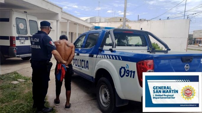 Detuvieron a una pareja por un robo en un comercio de barrio Botta