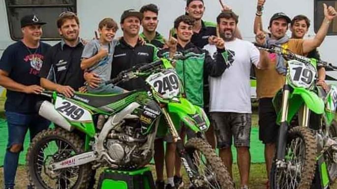 Tomás Moyano, Bebo Rivero y  Joselito Felipe, campeones