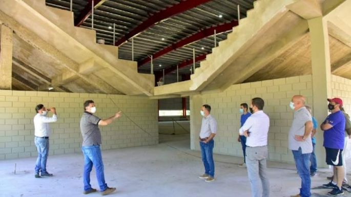 Rosso dijo que el nuevo Salón de los Deportes será inaugurado después del torneo argentino de voley