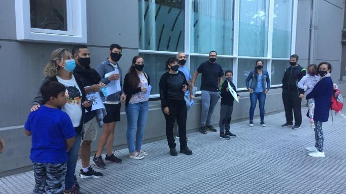 Hipotecados UVA: Se movilizaron frente al Banco Nación por "un plan de pago viable"