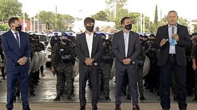 Berni: Los policías desafectados "están disputando una caja millonaria"