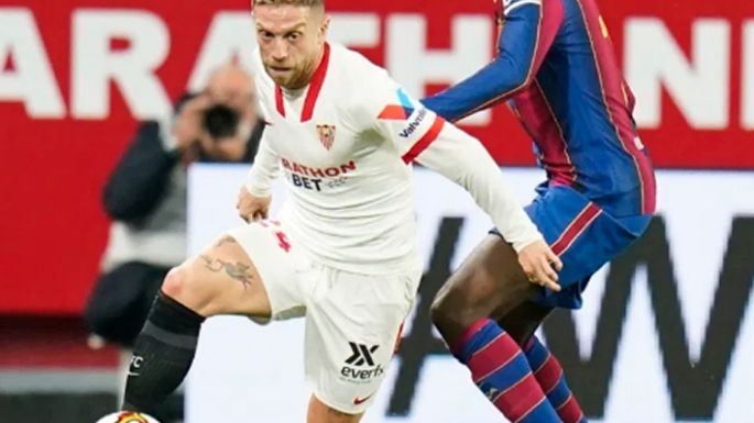 Sevilla sacó una importante ventaja frente al Barcelona