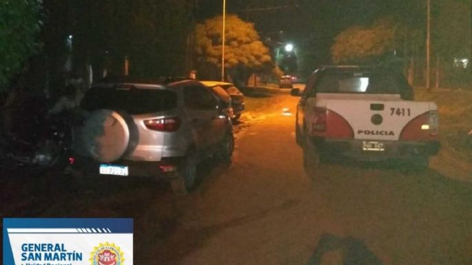 La policía frenó una reunión con 40 personas en Villa Nueva