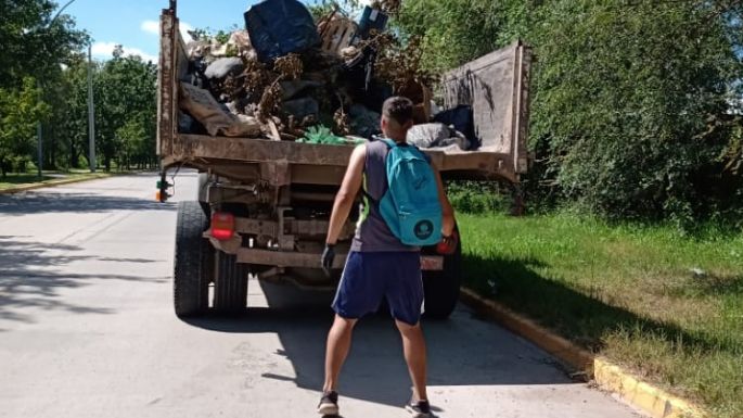 Continúan las tareas de limpieza por parte de la Patrulla Ambiental