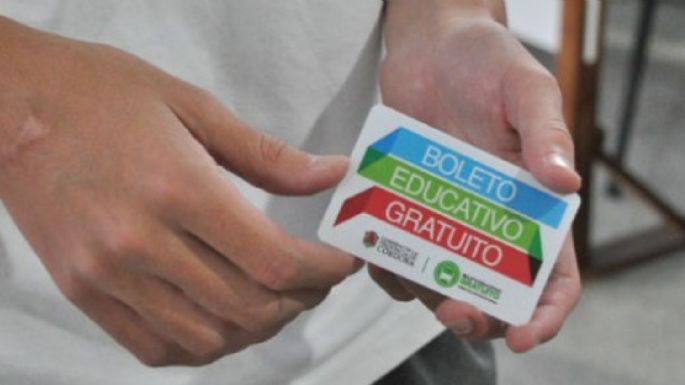 Informaron hasta cuándo estará vigente el Boleto Educativo Gratuito
