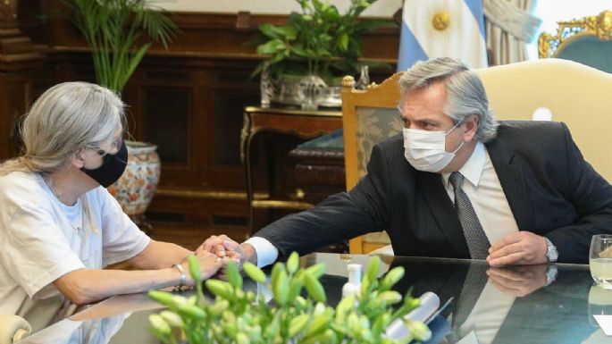 El Presidente recibió a los padres de Ursula: "Fuimos muy bien escuchados", dijo la mamá