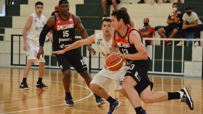 Ameghino volvió con una sonrisa