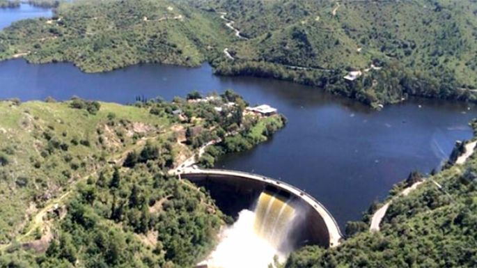 Abrieron válvula en Los Molinos