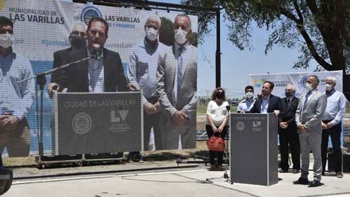 Gill aseguró que en el 70% de los municipios hay obras proyectadas