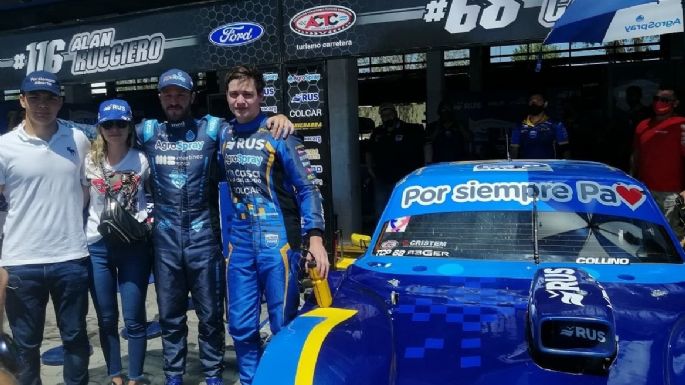 Agustín Canapino pudo ofrendarle el triunfo a su padre Alberto
