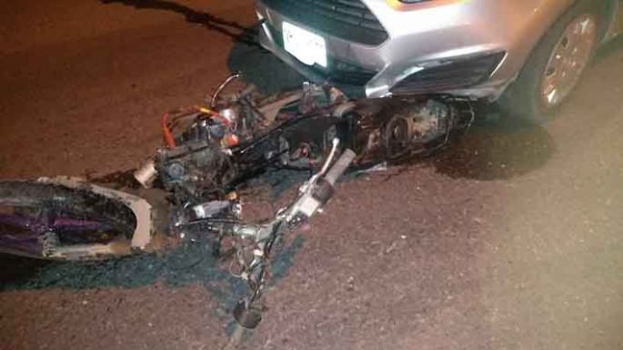 Motociclista herida en barrio San Martín