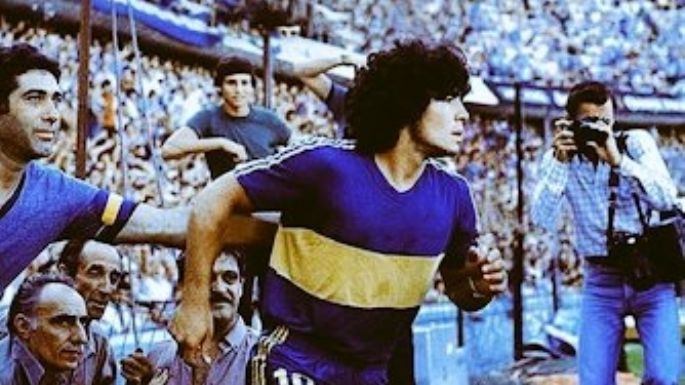 Hoy se cumplen 40 años del debut oficial de Diego en Boca