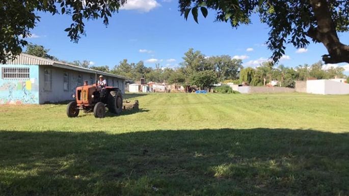El municipio avanzó en las tareas de mantenimiento en escuelas