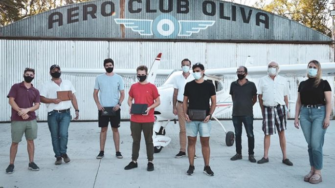 El Aeroclub tuvo intensa jornada de egresados