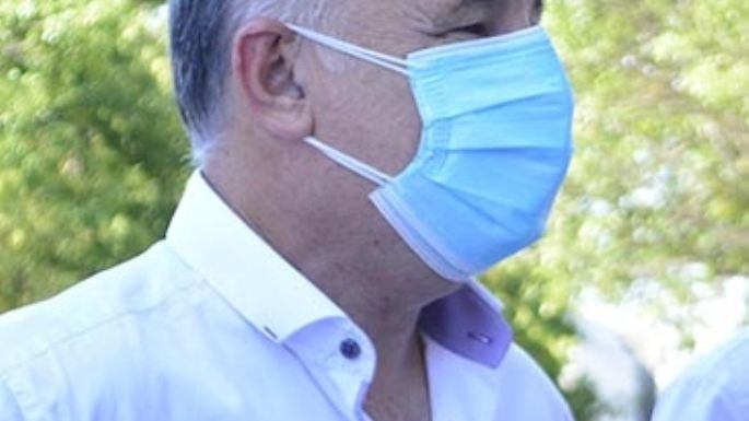 Accastello fue dado de alta de la internación y sigue aislado en su casa
