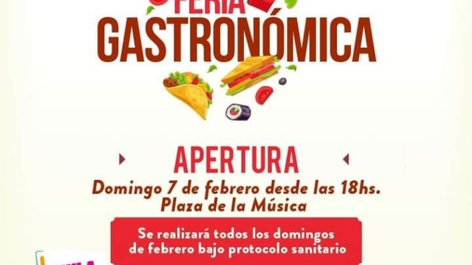 Desde este domingo habrá una "Feria Gastronómica" en la Plaza de la Música