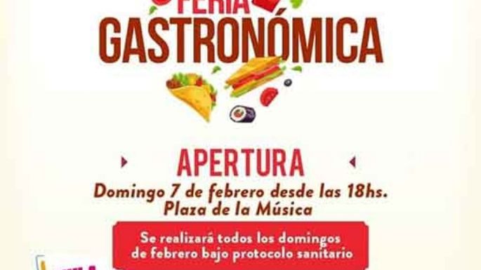 Feria Gastronómica en la Plaza de la Música