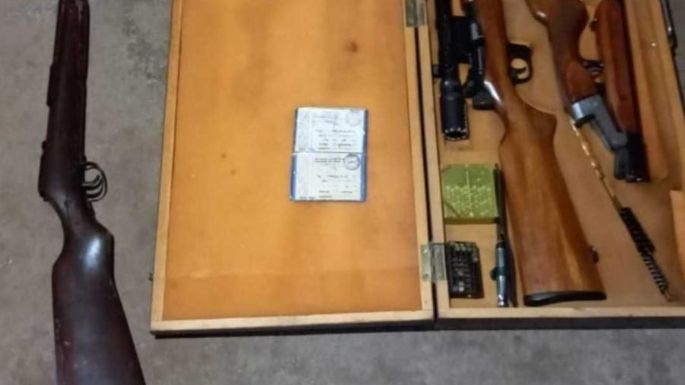 Secuestraron armas relacionadas al crimen de Salguero