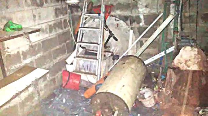 Se incendió gran parte de  la utilería en el Club Alem