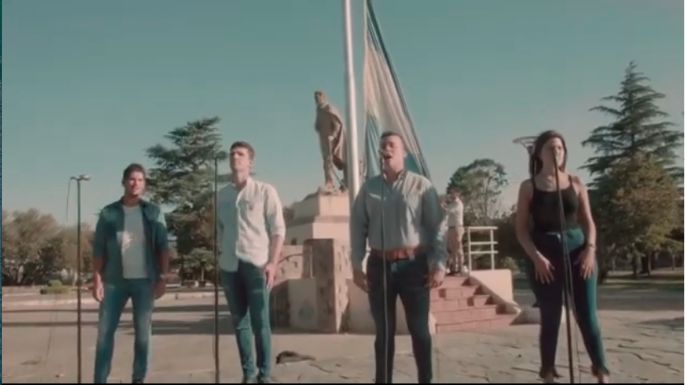 El aniversario incluyó homenajes y el lanzamiento del himno propio