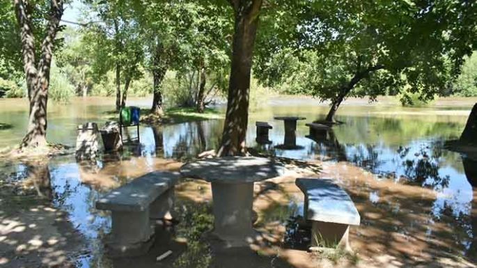 El río desbordó lo que se esperaba
