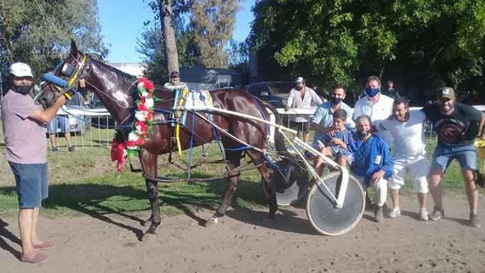 Elvio Comba y Baltazar, campeones del Nacional