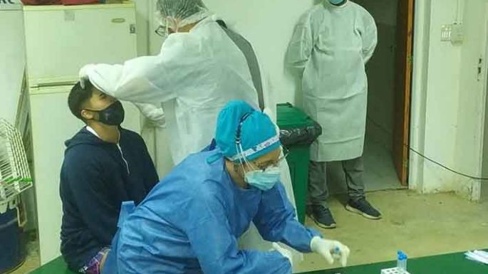 Hisopado y pretemporada