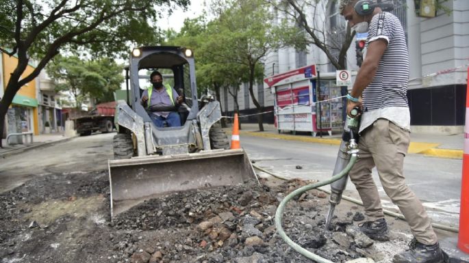 El municipio continúa con obras en distintos barrios de la ciudad