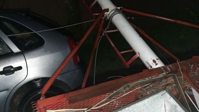 La Provincia asistirá a los afectados por la tormenta en Monte Maíz y Colonia Bismarck