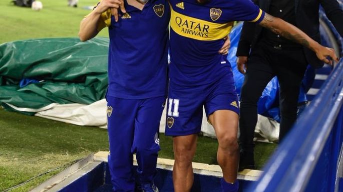 Salvio será baja en Boca al menos seis meses