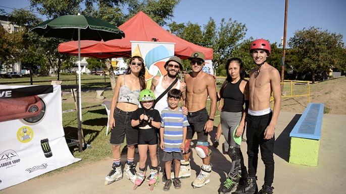 Tres podios locales en roller agressive
