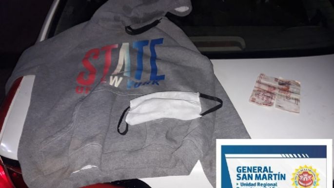 Detuvieron a un menor tras un asalto con arma de fuego