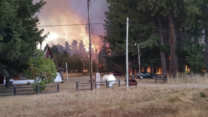 Investigan si el tendido eléctrico fue "el punto de origen" del fuego