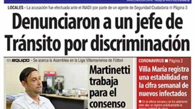 El agente municipal fue a la Justicia