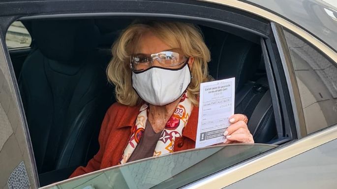 Los responsables de la Sputnik V felicitaron a Mirtha Legrand por su vacunación