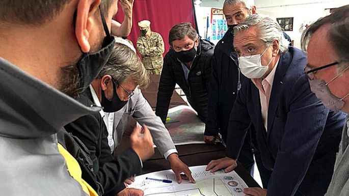 Alberto Fernández anunció ayuda económica para la región