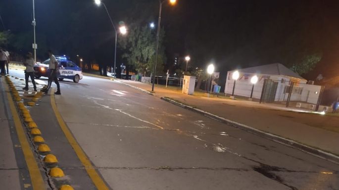 Grave accidente de un motociclista en la costanera