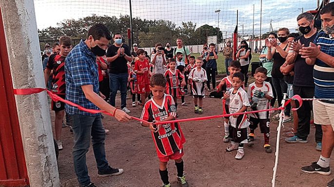 Los Campeadores inauguró más obras para seguir ampliando oportunidades